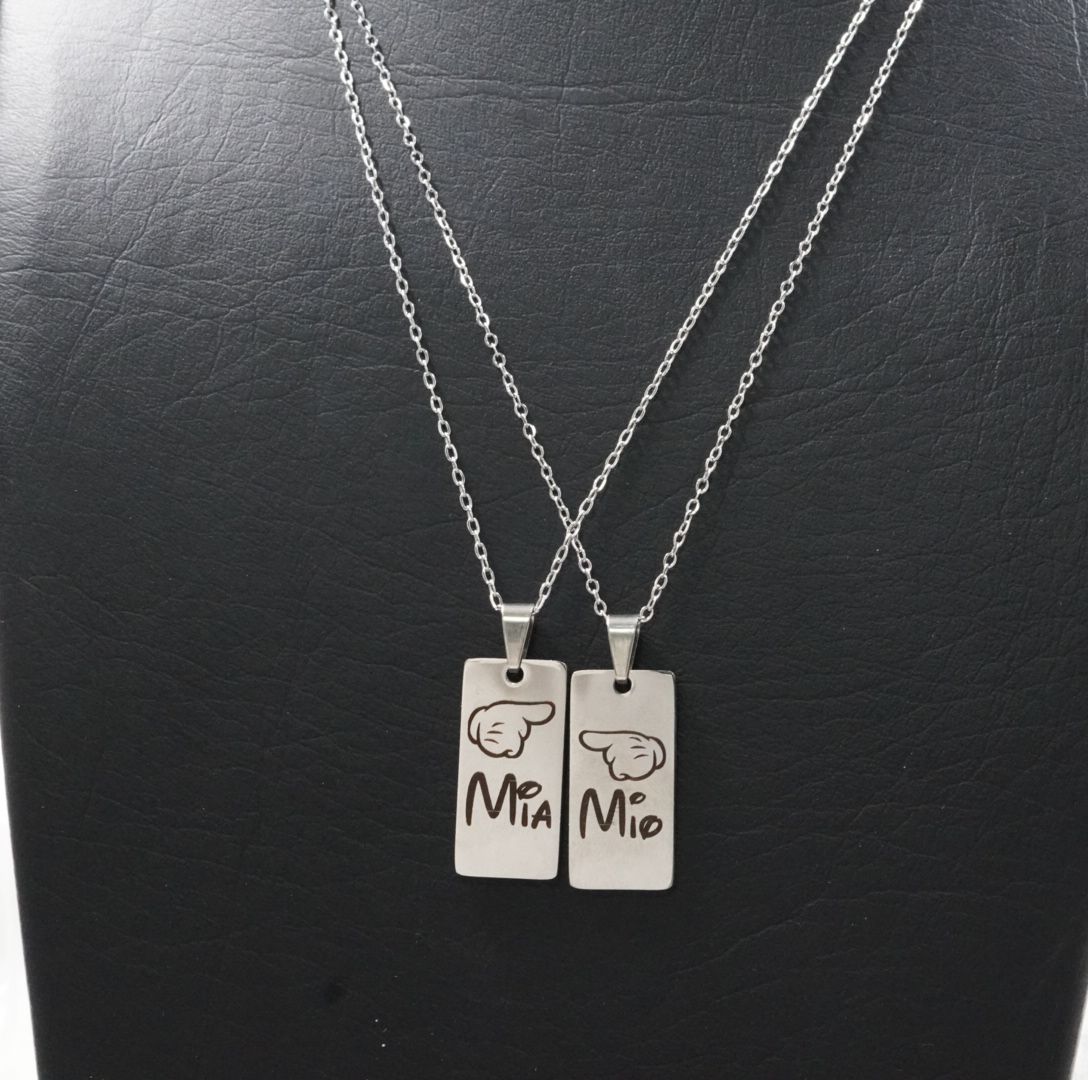 Miniatura 2 de JUEGUITO PAREJA MIO MIA PLACA GRANDE P-P